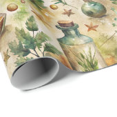 Apothecary Bottles Patroon (6) Cadeaupapier (Rol Hoek)