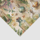  Apothecary Bottles Patroon (6) Tissuepapier (Detail)