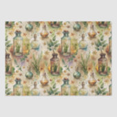 Apothecary Bottles Patroon (6) Tissuepapier (Voorkant)