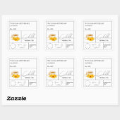 Apothecary Calendula Herbal Tea Label (Vel)