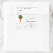 Apothecary Carrot Label (Tas)