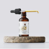 Apothecary Chamomile Essential Oils Waterverf Etiket