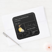 Apothecary Chamomile Infused Honey Label (Envelop)