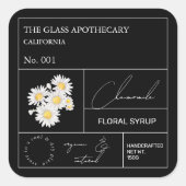 Apothecary Chamomile Label (Voorkant)