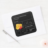 Apothecary Chili Infused Honey Label (Envelop)