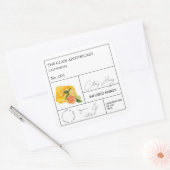 Apothecary Citrus Infused Honey Label (Envelop)