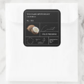 Apothecary Coconut Label (Tas)