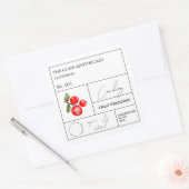 Apothecary Cranberry Label (Envelop)