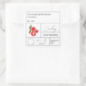 Apothecary Cranberry Label (Tas)