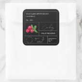 Apothecary Cranberry Label (Tas)