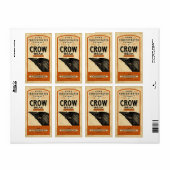  APOTHECARY CROW BEAK | HALLOEEN ETIKET (Full Sheet)