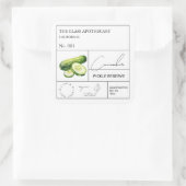 Apothecary Cucumber Label (Tas)