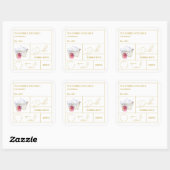 Apothecary Dahlia Bubble Bath Label (Vel)