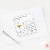 Apothecary Dandelion Label (Envelop)