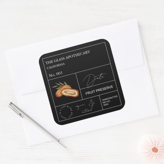 Apothecary Date Label (Envelop)