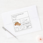 Apothecary Date Label (Envelop)