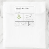 Apothecary Dill Label (Tas)