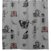 Apothecary Douchegordijn (Voorkant)