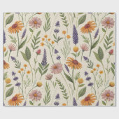 Apothecary Field Herb Meadow Wrap Cadeaupapier (Vlak)