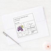 Apothecary Grape Label (Envelop)