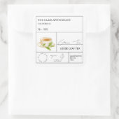 Apothecary Green Tea Loose Leaf Tea  Label (Tas)