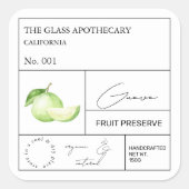 Apothecary Guava Label (Voorkant)