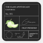 Apothecary Guava Label (Voorkant)