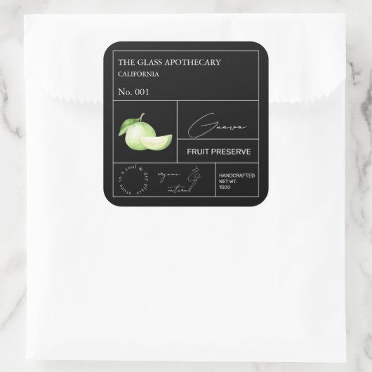 Apothecary Guava Label (Tas)