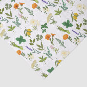 Apothecary Herb Tissue Paper Tissuepapier (Detail)