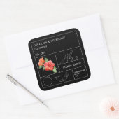 Apothecary Hibiscus Label (Envelop)