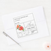 Apothecary Hibiscus Label (Envelop)