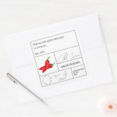 Apothecary Hot Chili Label (Envelop)