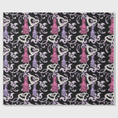 Apothecary Jars & Pearl Hearts Wrapping Paper Cadeaupapier (Vlak)