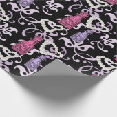 Apothecary Jars & Pearl Hearts Wrapping Paper Cadeaupapier (Hoek)