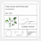 Apothecary Jasmine Label (Voorkant)