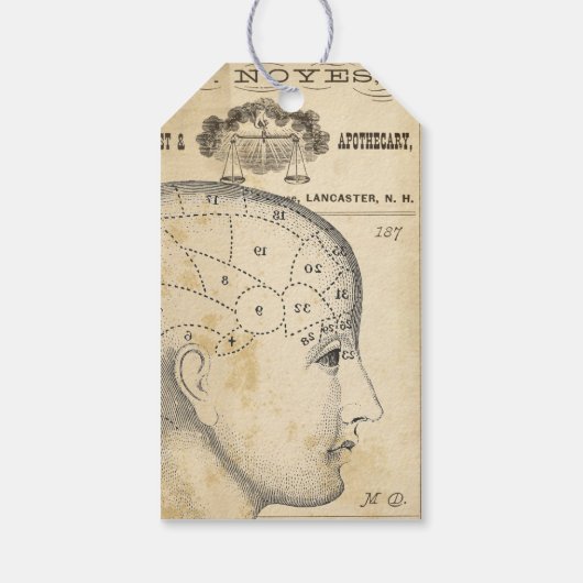 Apothecary Journaling Label Cadeaulabel (Achterkant)