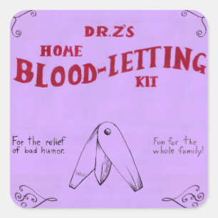 Apothecary Label Bloodlease Kit