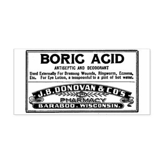 Apothecary Label Rubber Stamp Rubberstempel