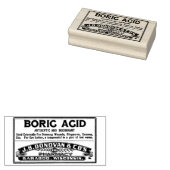 Apothecary  Label Rubber Stamp Rubberstempel (Gestempeld)