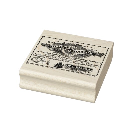 Apothecary Label Rubber Stamp Rubberstempel (Stempel)
