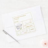 Apothecary Lavender Bubble Bath Label (Envelop)