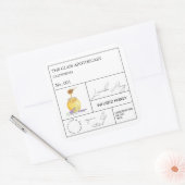 Apothecary Lavender Infused Honey Label (Envelop)