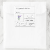 Apothecary Lavender Label (Tas)