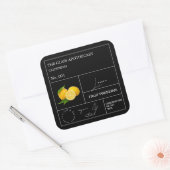 Apothecary Lemon Label (Envelop)