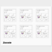 Apothecary Lilac Bubble Bath Label (Vel)