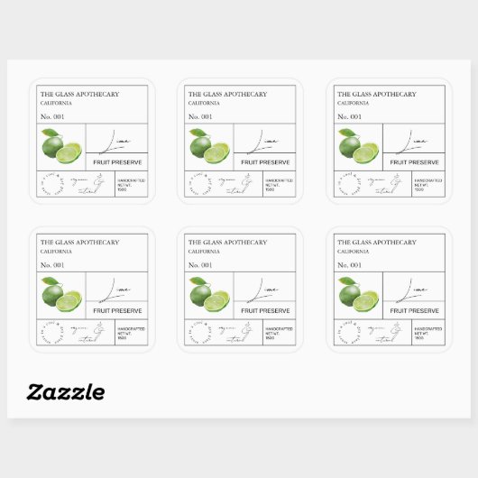 Apothecary Limoen Label (Vel)