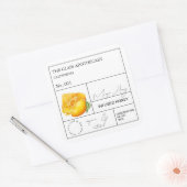 Apothecary Mango Infused Honey Label (Envelop)