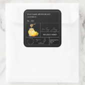 Apothecary Mango Infused Honey Label (Tas)