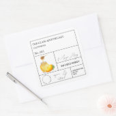 Apothecary Mango Infused Honey Label (Envelop)