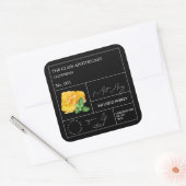 Apothecary Mint Infused Honey Label (Envelop)